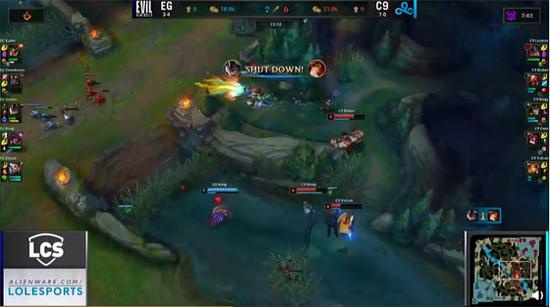 BLG战队在S15小组赛首轮失利 100T展现强大实力